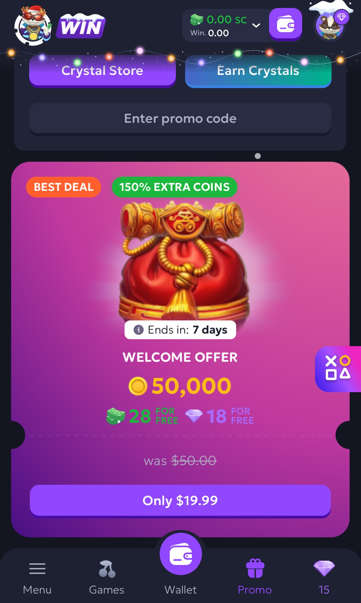 Sign Up & Get Gold Coins